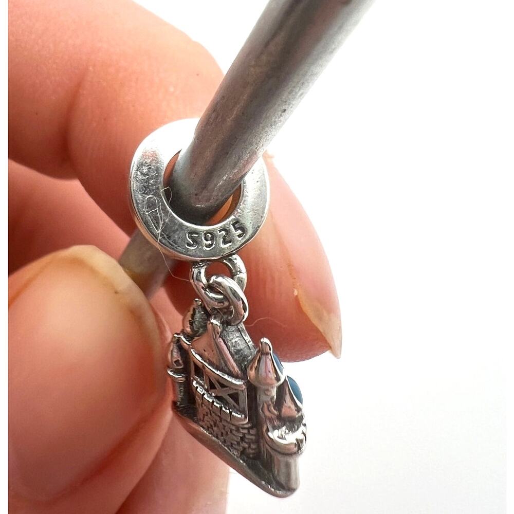 NEW Disney Castle Dangle Charm for European Charm Bracelet - Picture 3 of 4